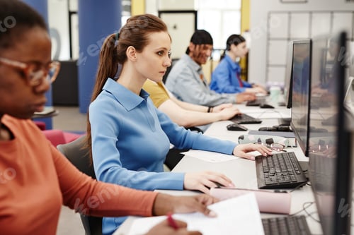Preview: Students in Computer Lab