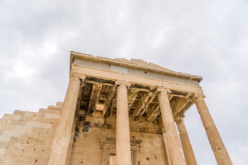 Preview: Acropolis (Propilea) with columns Athens