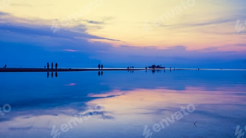 Preview: Sunset over the sea at Ko Samui