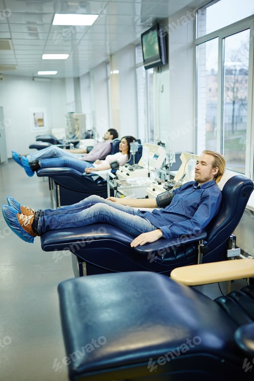 Preview: Modern blood transfusion center