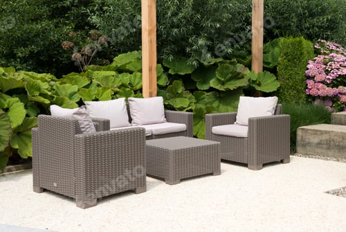 Preview: teracce with relax set in garden