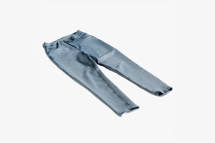 Preview: Womens Light Wash Denim Jeans