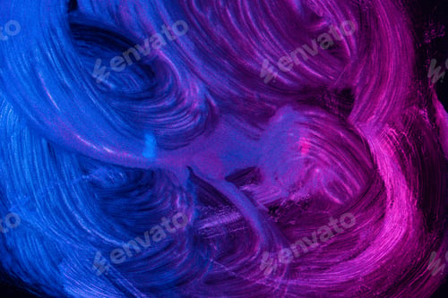 Preview: Smears of neon paint
