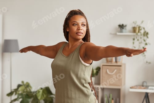 Preview: Woman doing exercises