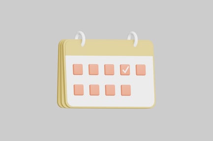 Preview: Appointment Calendar with Checkmark