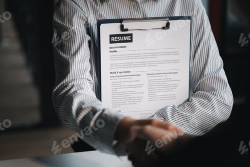 Preview: The HR department is reviewing the resumes of job applicants.