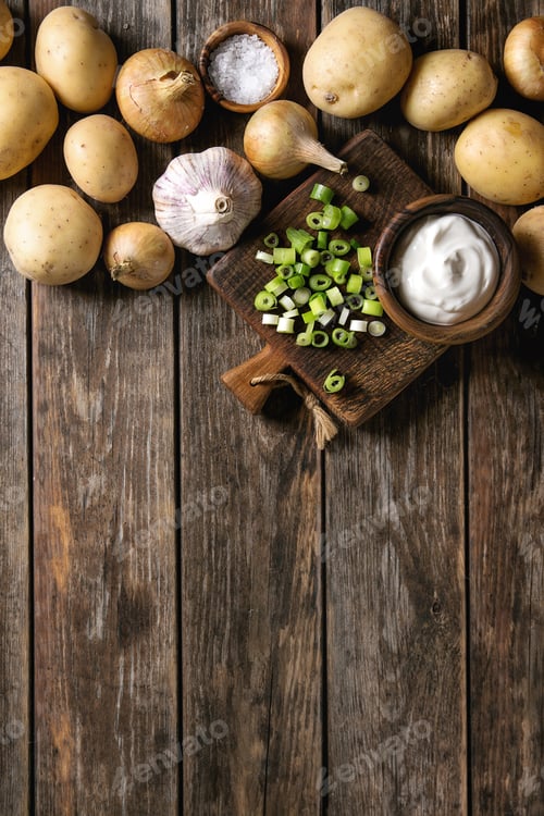 Preview: Ingredients for cooking dinner
