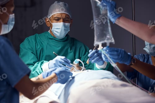 Preview: Surgeons Perform Delicate Operation in Hospital Operating Room
