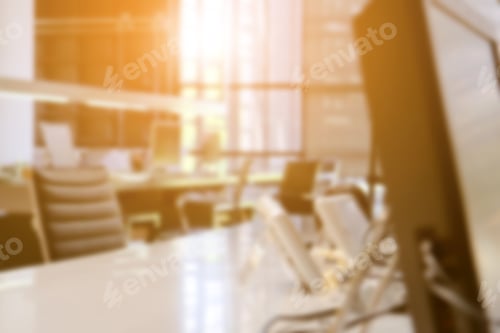 Preview: Office desk background, out of focus