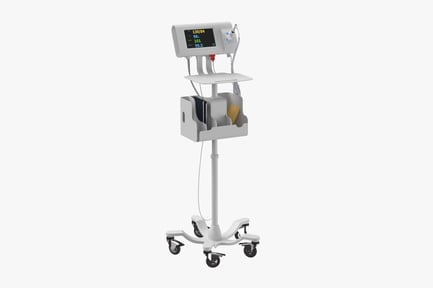 Preview: Medical Cart with Integrated Monitor and Supplies