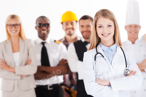 Preview: When I grow up I will be a doctor.