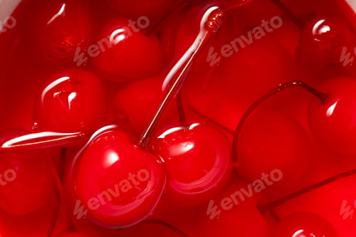 Preview: Organic Raw Red Cocktail Maraschino Cherries
