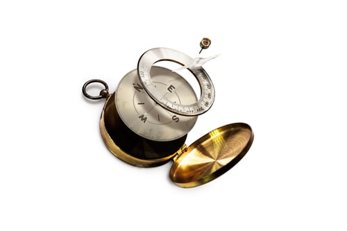 Preview: Isolated image of Disintegrate Brass Compass
