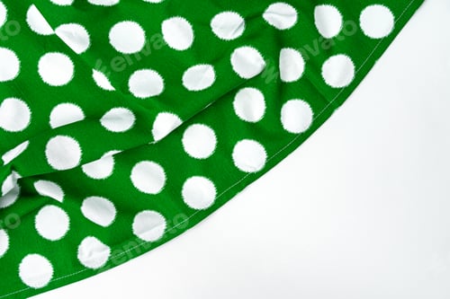 Preview: kitchen cloth isolated on white background, close up