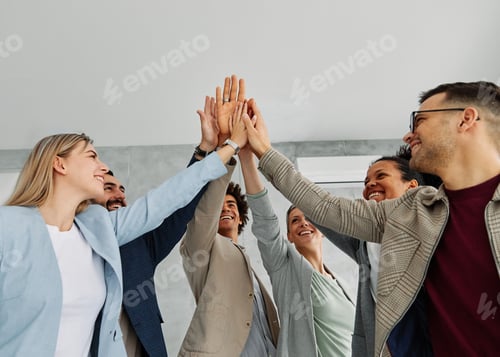 Preview: Young people during a meeting in the office