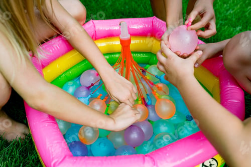 Preview: Water balloon games for kids.