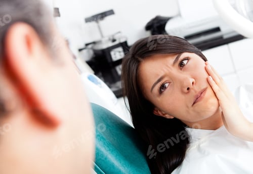 Preview: Woman At The Dentist Complaining About A Tooth Pain