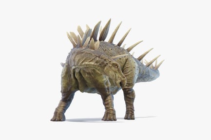 Preview: Animated Kentrosaurus Dinosaur