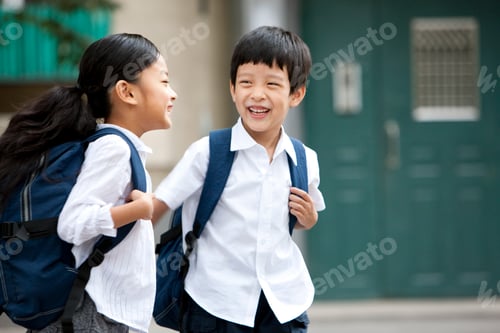 Preview: Children coming home from school