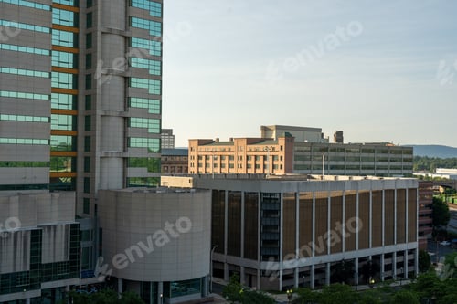 Preview: Skyscrapers and office buildings in Harrisburg, Pennsylvania