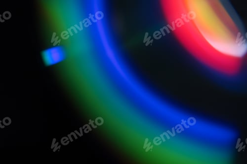 Vista previa: capa de prisma, efecto prismático, textura de arcoíris, cristal claro