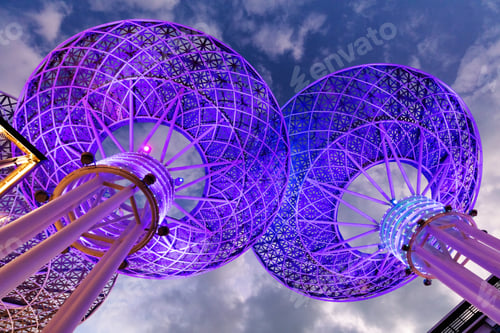Preview: Dubai Super Trees tourist attraction, UAE