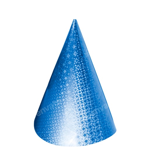 Preview: birthday hat isolated on white