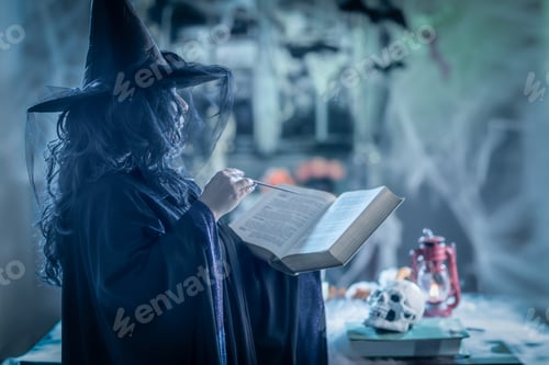 Preview: Witch With Magic Book