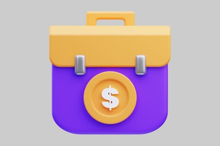 Preview: Icon with handles and central "s" symbol