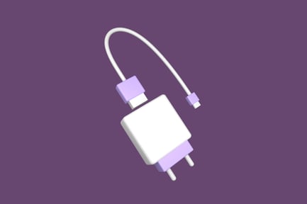 Preview: Charger Clean 3D Illustration