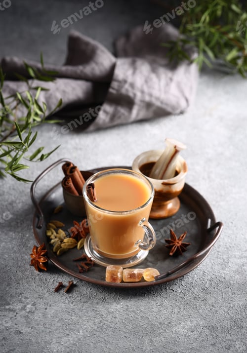 Preview: Masala Tea with Spices