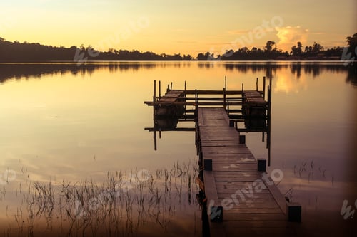 Preview: Morning at the Bali lake