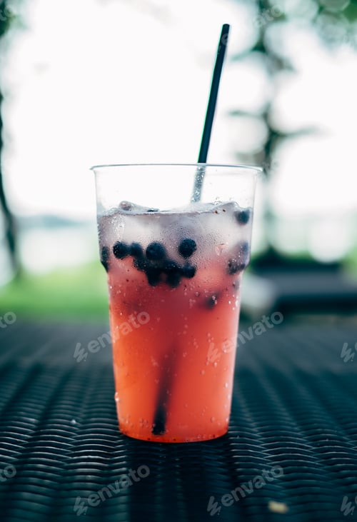 Preview: fresh blackberry cocktail