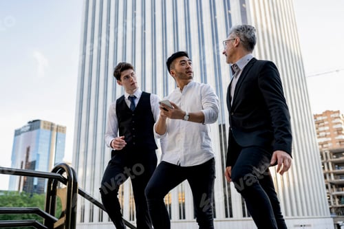 Preview: Strategic Business Discussion Among Multigenerational Professionals in City