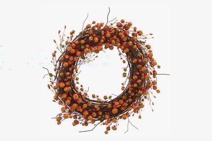 Preview: Pumpkin Berry Autumn Wreath