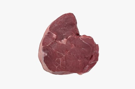 Preview: Raw Lamb Leg Steak Cut