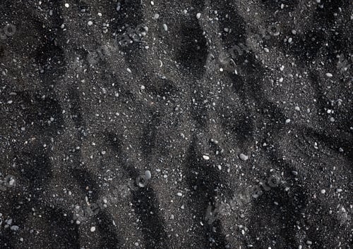 Preview: Black sand as a background in the Iceland sea shore. Abstract composition.
