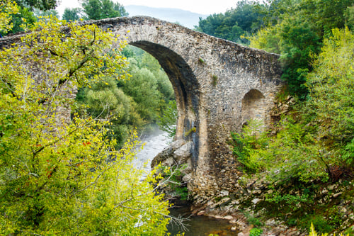 Preview: A medieval bridge in campania, italy