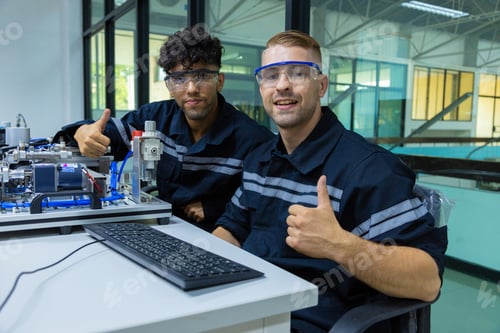 Preview: Robot engineers invent robots of the future that can replace humans.
