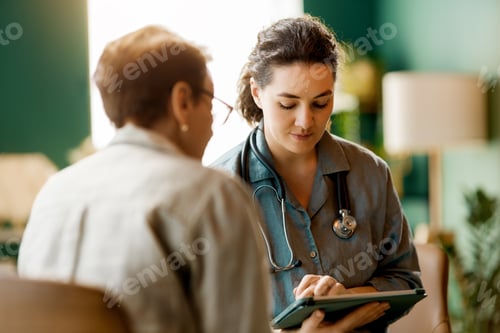 Preview: patient and a doctor talking