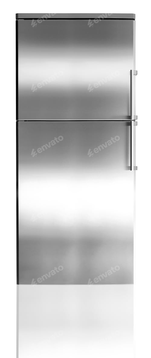Preview: Modern Refrigerator isolated