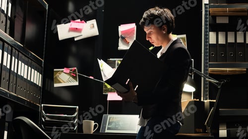 Preview: Detective inspector reads criminal case