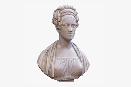 Preview: Caroline of Brunswick: Marble Bust Sculpture