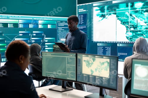 Preview: Governmental agency cyber defense team analyzing cyber attacks