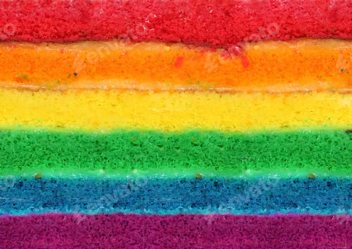 Preview: Colorful cake closeup