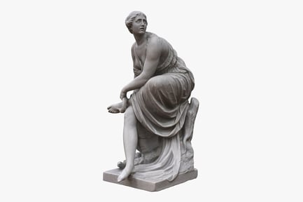 Preview: Eurydice Statue: Mythological Sculpture of the Dying Nymph