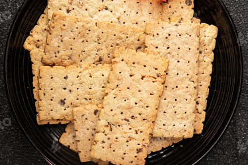 Preview: cracker whole grain healthy food durum wheat cookies tasty snack fresh delicious gourmet food