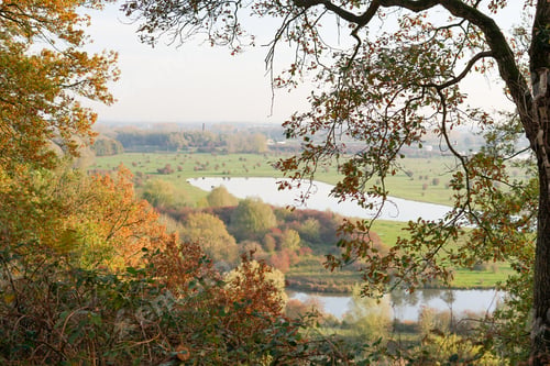 Preview: Rural landscape in the autumn.