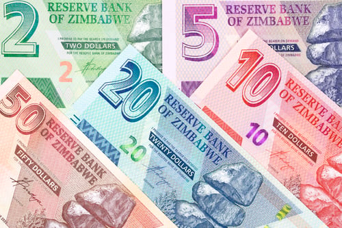 Preview: Zimbabwean money a full set of new series