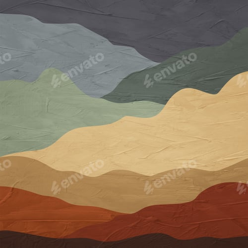 Preview: Abstract art of geometric shapes with colorful texture